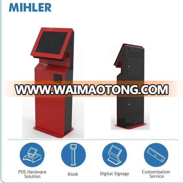 19 inch LCD Touch Screen Kiosk Metal Advertising Kiosk Information Kiosk